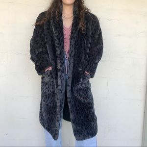Gorgeous 80’s Faux Fur Coat